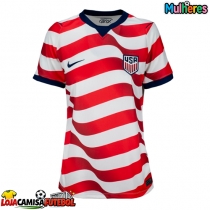 Camisa de Futebol Estados Unidos Miles Robinson #12 Equipamento Principal Mulheres Mundo 2026 Manga Curta